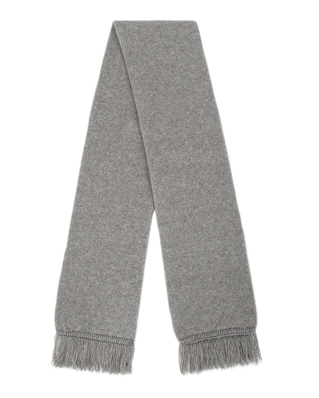 This double thickness scarf is made from possum merino blend and is approximately 17cm wide and 170cm long. Add another 7cm of fringing. Perfect winter wearing!! Made in NZ by Lothlorian.