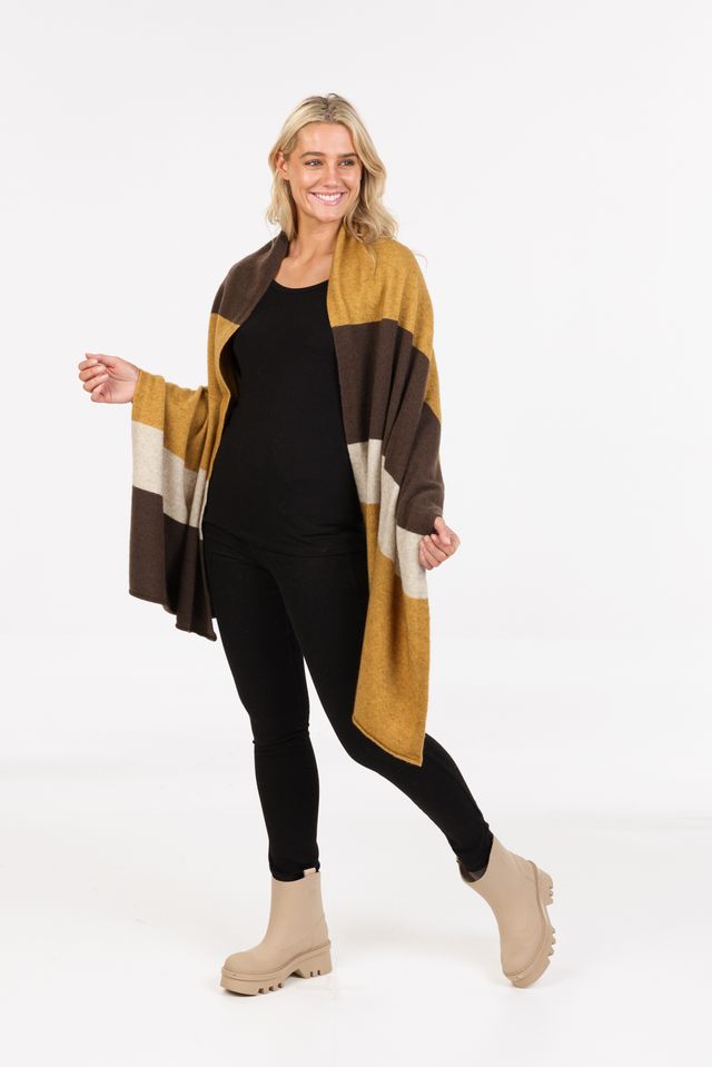 Travel Wrap - Possum Merino