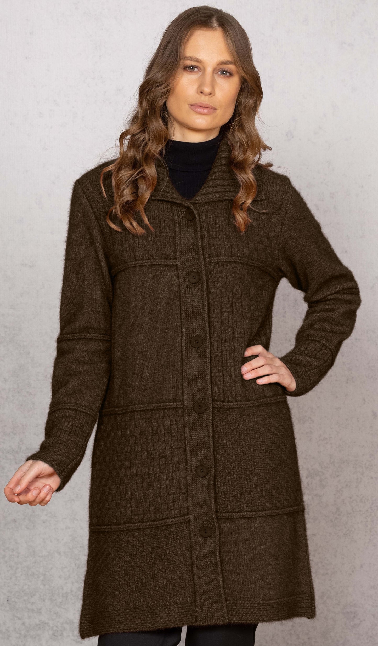 Vagabond Coat - Possum Merino