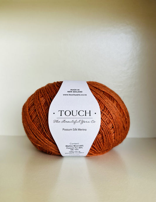 Possum Yarn - Burnt Orange