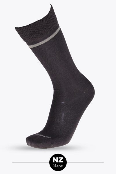 Merino Crew Socks - Single Stripe Dress - Men's - $20 a PAIR or 2 FOR $35