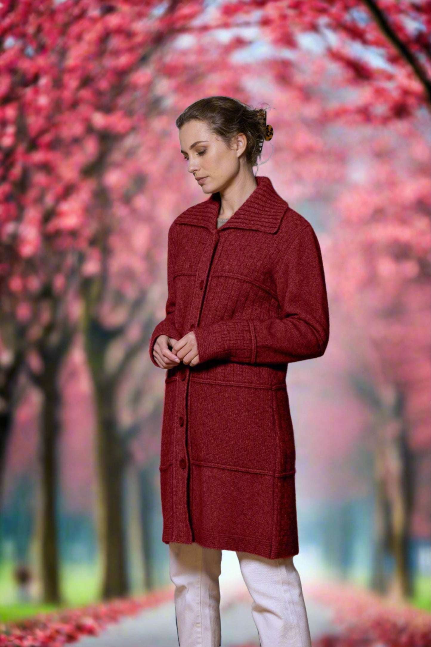 Vagabond Coat - Possum Merino