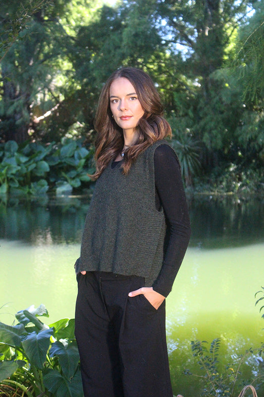 Ride Vest - Possum Merino