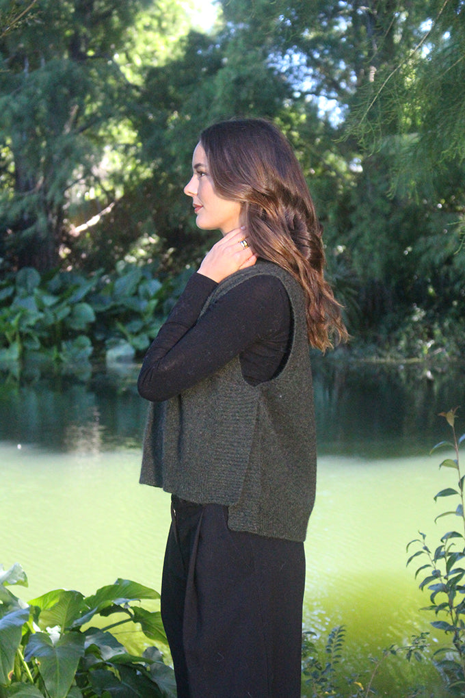 Ride Vest - Possum Merino