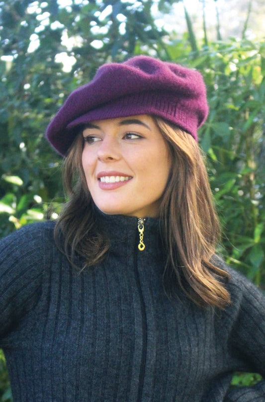 Ladies Gatsby Hat - Possum Merino