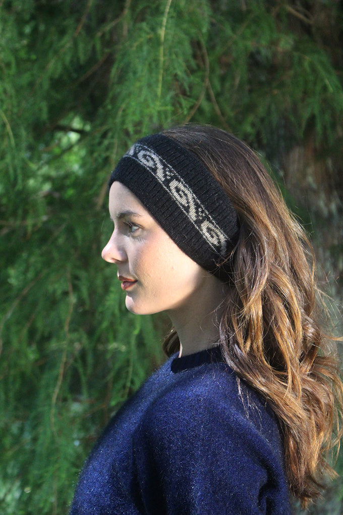 Koru Headband - Possum Merino