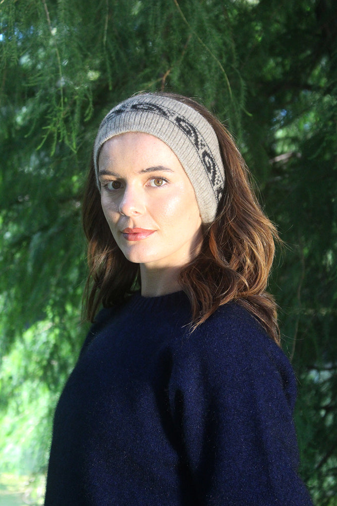 Koru Headband - Possum Merino