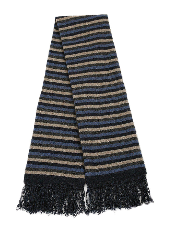 Multi Striped - Unisex Scarves - Possum Merino