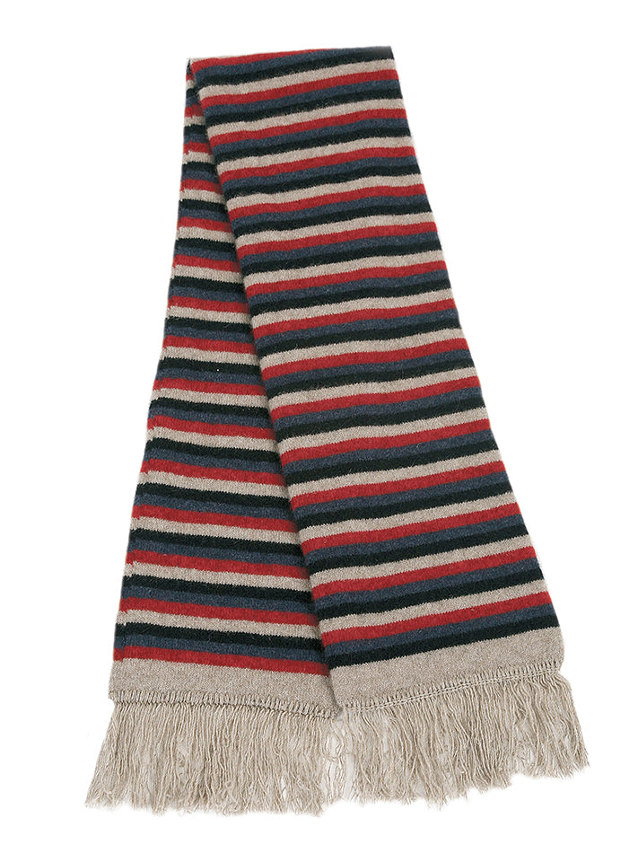 Multi Striped - Unisex Scarves - Possum Merino