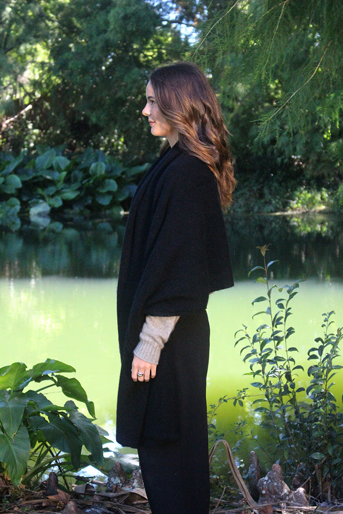 Brando Wrap - Possum Merino