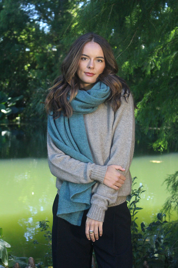 Brando Wrap - Possum Merino