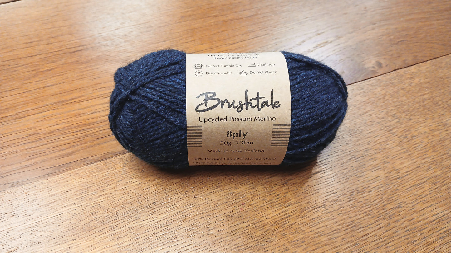 Brushtale Yarn 8 Ply - Shadow