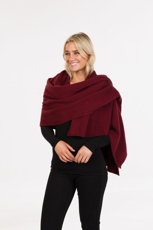 Travel Wrap - Possum Merino