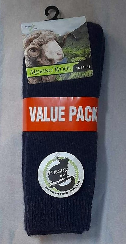 2 Pair Value Pack Socks - Possum Merino