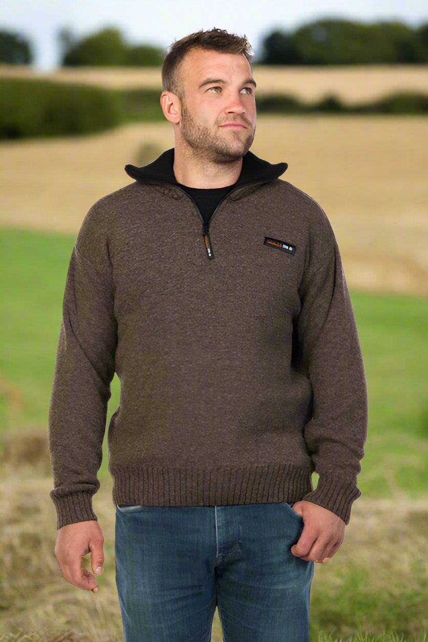 Tasman 36.6 Dual Layer Jumper - Wool & Possum Wool Blend.