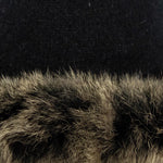 A plain possum merino glove with luxurious possum fur trim. Available in Black or Mocha. Sizes S, M & L. Made by Koru, Warkworth, NZ. Black.