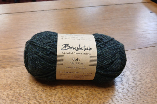 Brushtale Yarn 8 Ply - Kakapo