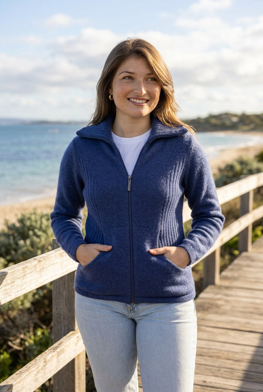Market Day Jacket - Possum Merino