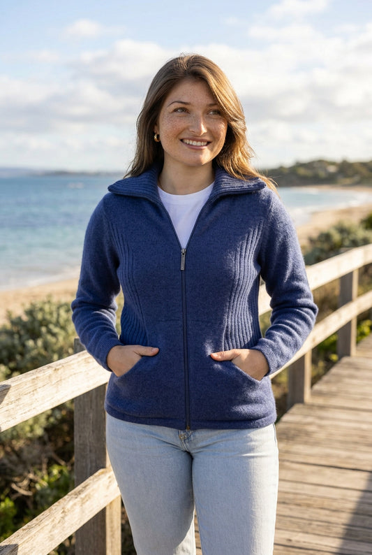 Market Day Jacket - Possum Merino
