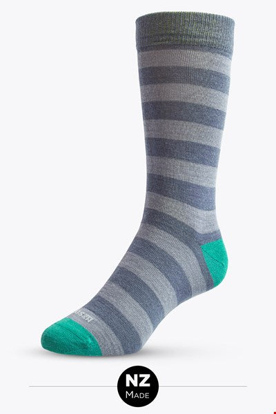 Men's Merino Stripe Socks - Lifestyle