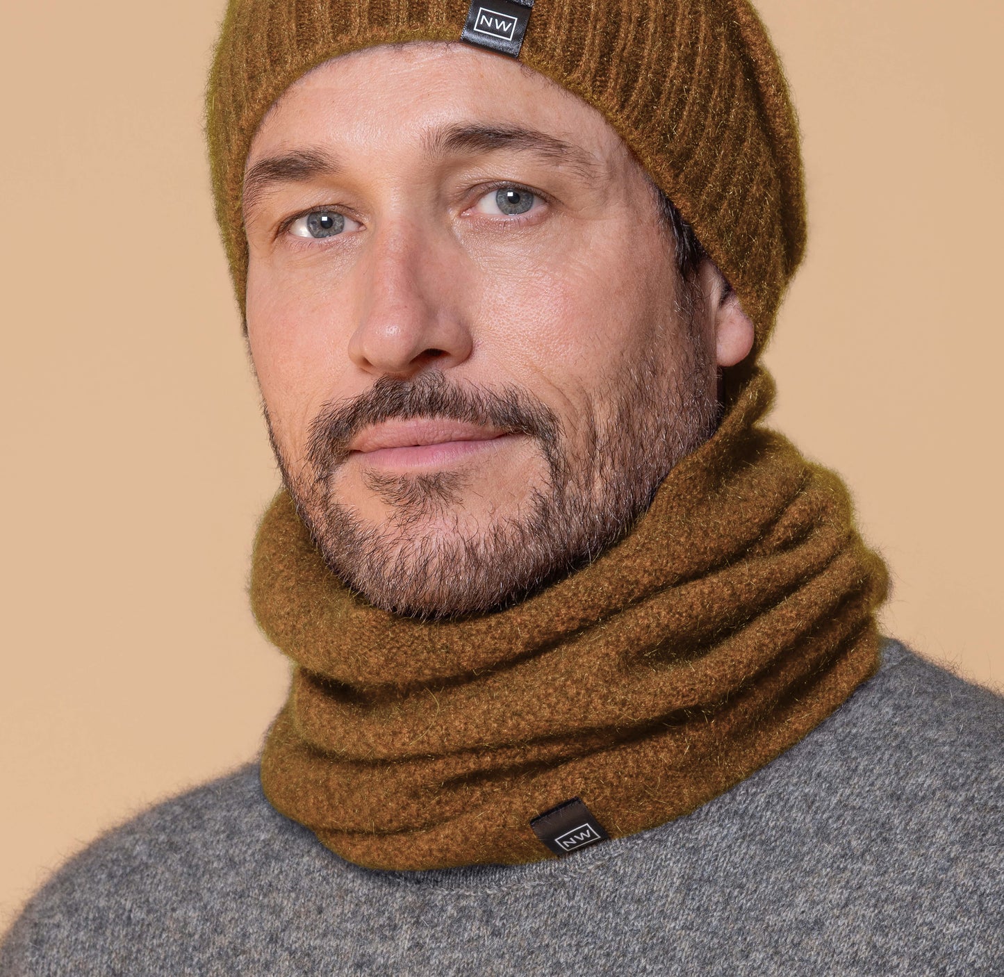 Moss Neck Warmer - Possum Merino