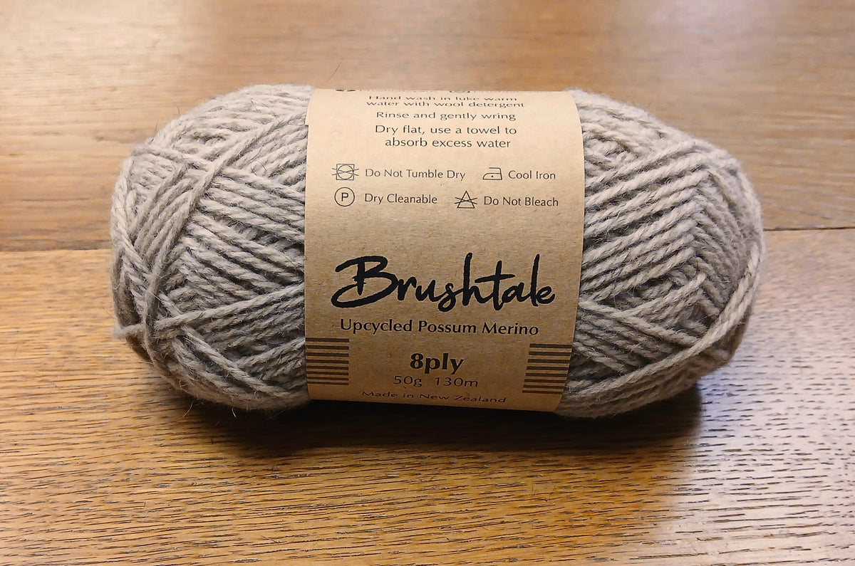 Brushtale Yarn 8 Ply - Natural