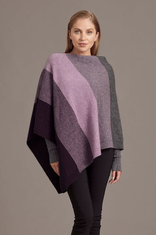 McDonald Ombre Poncho is their signature piece available in eight beautiful colour combinations. The incredible drape and classic style of this poncho will make it your go-to piece whenever there is a chill in the air.