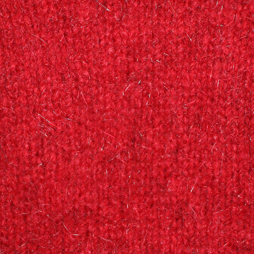 A double thickness beanie with rib (no turnback) sits close to the skull. Made from a possum merino blend by Lothlorian, NZ. Red.