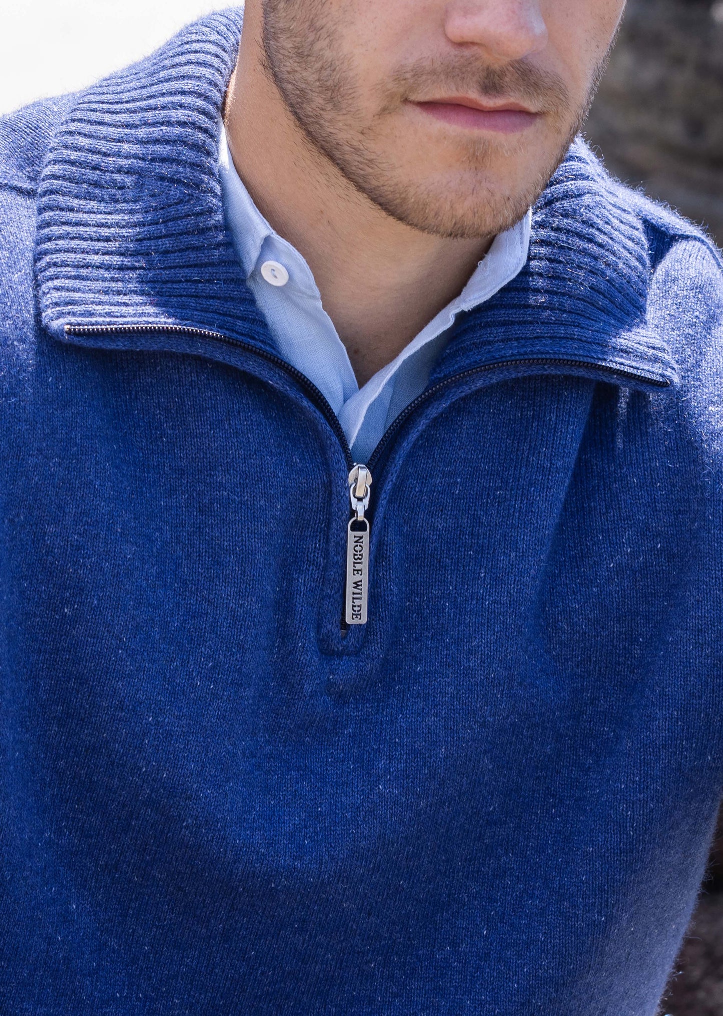 Mens Half Zip - Saisons - Summer Possum